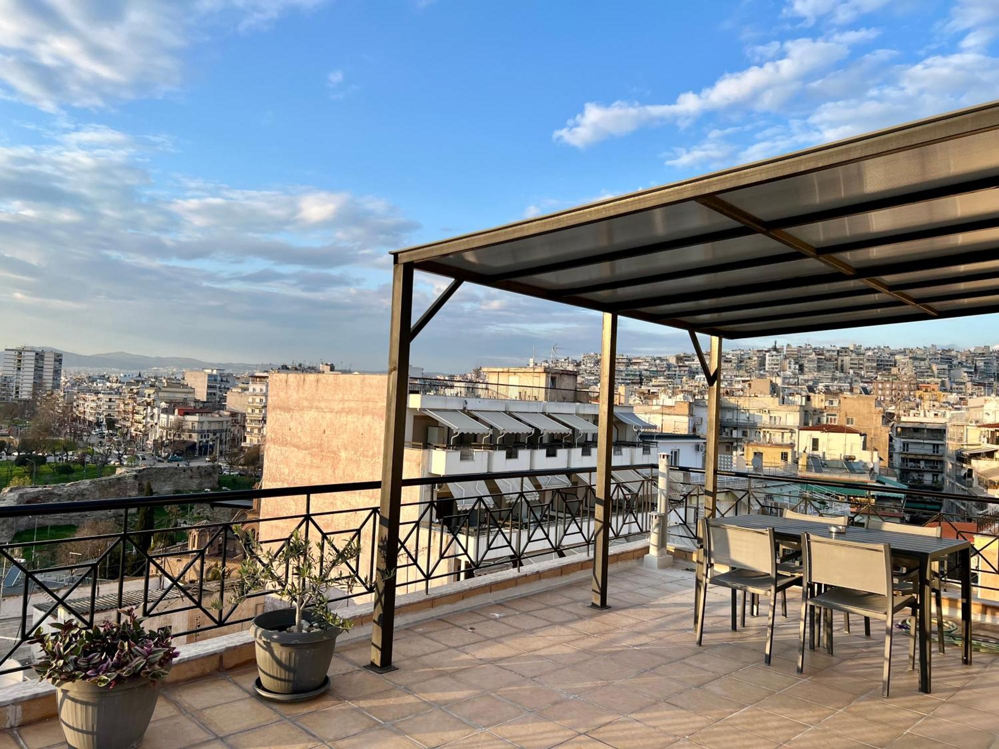 180° Rooftop View Θεσσαλονίκη Εξωτερικό φωτογραφία